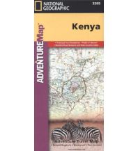 Road Maps Africa Kenya National Geographic Society Maps