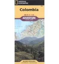 Straßenkarten Colombia National Geographic Society Maps