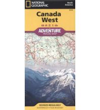 Road Maps Canada West National Geographic Society Maps