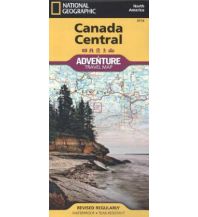 Road Maps Canada Central National Geographic Society Maps