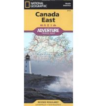 Road Maps Canada East National Geographic Society Maps