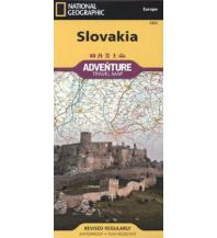 Straßenkarten Slovakia National Geographic Society Maps