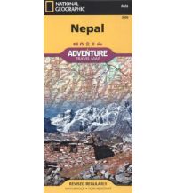 Straßenkarten Asien Nepal National Geographic Society Maps