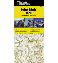 Long Distance Hiking John Muir Trail 1:63.360 National Geographic - Trails Illustrated