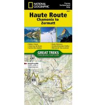 Skitourenkarten Haute Route 1:50.000 National Geographic Society Maps