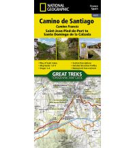 Long Distance Hiking NG Kartenheft 4002, Camino de Santiago - Camino Francés 1:50.000 National Geographic - Trails Illustrated