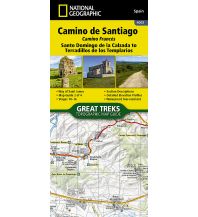 Weitwandern NG Kartenheft 4003, Camino de Santiago - Camino Francés 1:50.000 National Geographic - Trails Illustrated