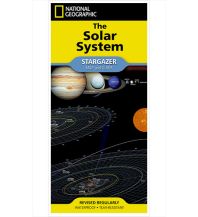 Poster und Wandkarten National Geographic Stargazer Map & Guide the Solar System National Geographic Society Maps