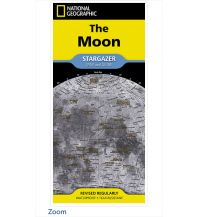 Poster und Wandkarten National Geographic Stargazer Map & Guide the Moon National Geographic Society Maps