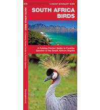 Nature and Wildlife Guides A folding Pocket Guide to familiar Species - South Africa Birds Waterford press
