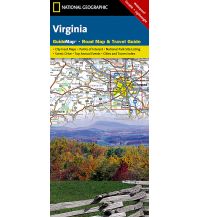 Straßenkarten National Geographic Straßenkarte USA - Virginia 1:1.140.000 National Geographic Society Maps