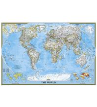 Poster and Wall Maps World Classic 1:45.366.000 National Geographic Society Maps
