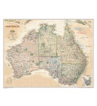 Australia / Oceania Australia Executive laminated 1:6.413.000 National Geographic Society Maps