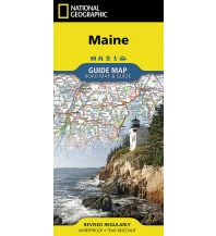Road Maps Maine National Geographic Society Maps