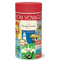 Kinderbücher und Spiele Bon Voyage Vintage Puzzle 1000 Da Capo Entertainment