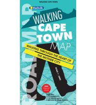 City Maps MapStudio Stadtplan Südafrika - Walking Map Cape Town / Kapstadt 1:3000 Map Studio