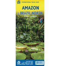 Straßenkarten Südamerika Amazon & Brazil North 1:3.000.000 ITMB