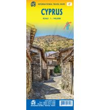 Road Maps Cyprus ITMB Travel Map Cyprus/Zypern 1:140.000 ITMB