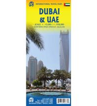 Stadtpläne ITMB Travel Map - Dubai UAE Oman 1:15.000 / 1:950.000 ITMB