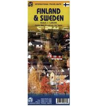 Straßenkarten ITMB Travel Map - Finland & Sweden 1:1.200.000 ITMB