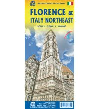 Straßenkarten Florence & Italy Northeast 1:5.000 / 1:600.000 ITMB