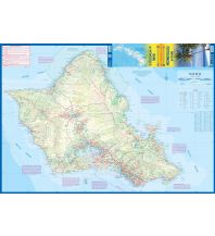 Straßenkarten Nord- und Mittelamerika Honolulu & Oahu ITMB