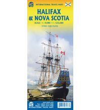 Straßenkarten Halifax & Nova Scotia (incl. Dartmouth) ITMB