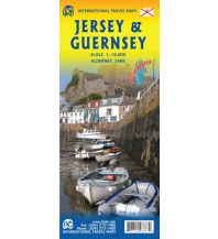Straßenkarten Großbritannien ITMB Travel Map Jersey & Guernsey 1:18.000 ITMB