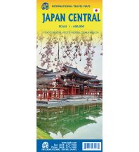 Straßenkarten Asien Japan Central (Zentral-Japan) 1:600.000 ITMB