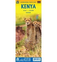 Road Maps Kenya Kenia 1:950.000 ITMB