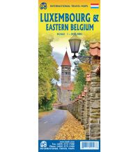 Straßenkarten Luxemburg Luxembourg & Eastern Belgium 1:200.000 ITMB