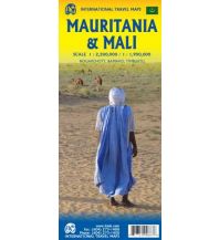 Road Maps ITMB Travel Map - Mauritania (Mauretanien) & Mali 1:2.200.000 / 1:1.900.000 ITMB
