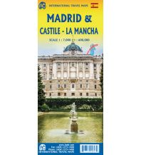 Straßenkarten Spanien Madrid & Castile/La Mancha 1:7.000/1:600.000 ITMB