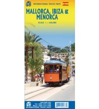 Road Maps Spain Mallorca, Ibiza & Menorca 1:160.000 ITMB