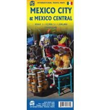 Road Maps North and Central America ITMB Travel Map - Mexico City & Mexico Central 1:12.500 / 1:200.000 ITMB