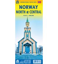 Road Maps Norway Norway North and Central 1:800.000 ITMB