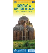 Straßenkarten Kosovo ITMB Karte - Kosovo and the Western Balkans 1:300.000/1:1,400.000 ITMB