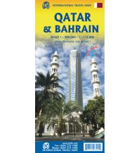 Straßenkarten Naher Osten Qatar & Bahrain 1:300.000 / 1:115.000 ITMB