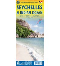 Straßenkarten Seychelles & Indian Ocean . Seychellen & Indischer Ozean  1:45 000 ITMB
