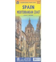 Straßenkarten Spanien Spain South Rail & Road 1:700.000 ITMB