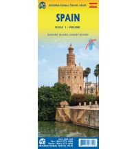 Straßenkarten Spanien Spain 1:900.000 ITMB