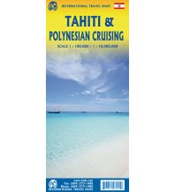 Straßenkarten Australien - Ozeanien Tahiti & Polynesian Cruising Travel Reference Map 1:100.000 ITMB
