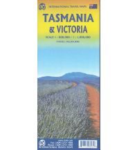 Straßenkarten Australien - Ozeanien Victoria & Tasmania  1:800.000 - 1:1 800.000 ITMB