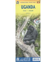 Straßenkarten Afrika ITMB Travel Map - Uganda 1:600.000 ITMB