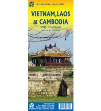 Straßenkarten Asien Vietnam/Laos/Cambodia Map 1:1.230.000 ITMB