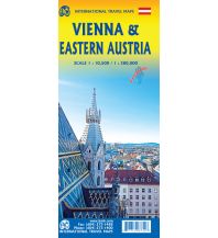 Road Maps Austria Vienna & Eastern Austria 1:10.500 & 1:380.000 ITMB