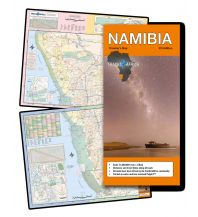 Straßenkarten Namibia Tracks4Africa Road Map Namibia 1:1.000.000 Tracks 4 Africa