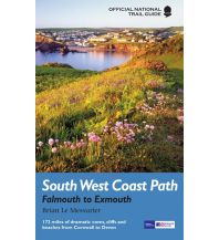 Hiking Guides Official National Trail Guide - South West Coast Path - Falmouth to Exmouth Aurum Press