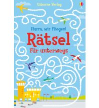 Geografie Hurra, wir fliegen! Rätsel für unterwegs Usborne Verlag