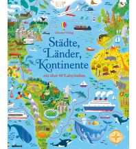 Kinderbücher und Spiele Städte, Länder, Kontinente Usborne Verlag